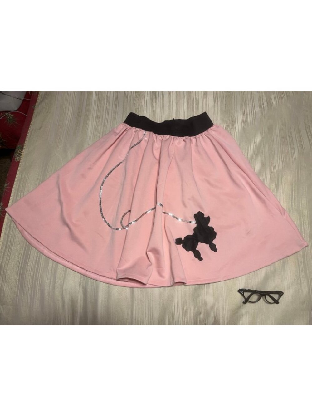 Spirit Poodle Skirt Adult Plus Size CSpirit Poodle Skirt Adult Plus Size Costume - Picture 10 of 10